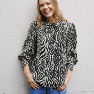 JUNGLE NIGHT BLOUSE